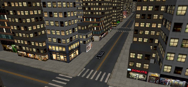 Large 3D Cityscape
