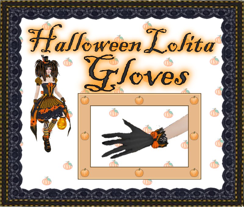 Halloween Lolita Gloves!