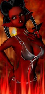 *Devil's Mistress* - Outfit Challenge: Hellish Vixens and Heavenly Angels