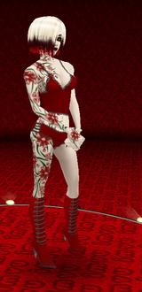  - She is my sexy vampress avatar. Should have bought it back then hmm..