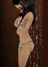 showering at the spa - 