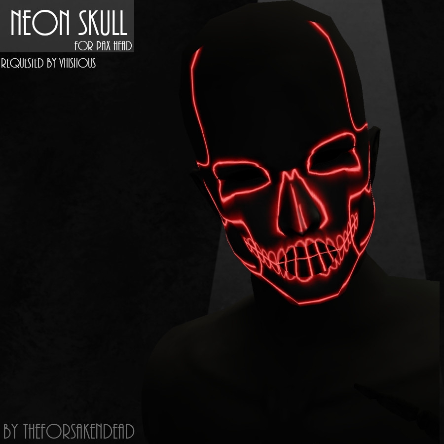 Red Pax Skull