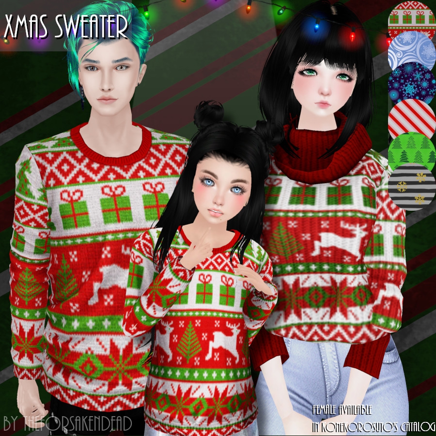 Christmas Sweaters for Male, Female and Kid