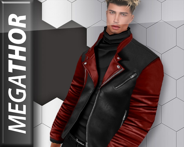 Leather Jacket 2 tones color by MegaThor00