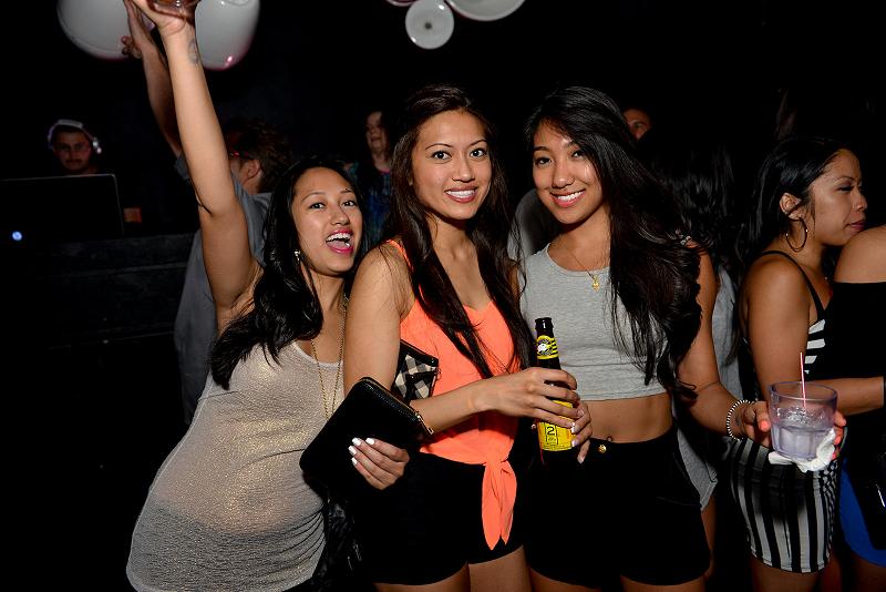 Asian hot chicks in party