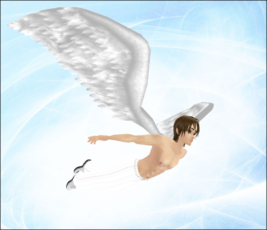 Pure... I am. Maybe free someday, too-- like the guy in the picture...
