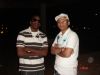 My brother and me outside - This guy is my blood brother. I'd take a bullet for him, trust me. We are outside his uncle's club in charlotte, NC!