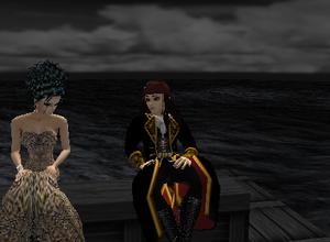  - me and my beatiful lady em.on my pirate ship.