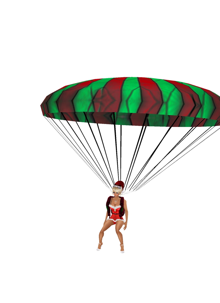 Santa Sleigh Parachute