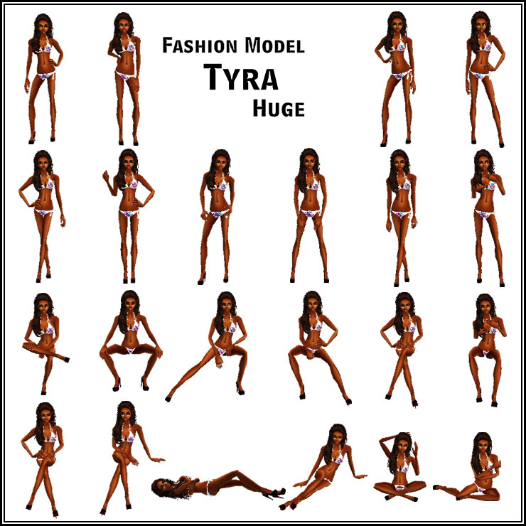 Tyra01 Huge 0 Jpg Above Is The Image Of Poses For This Product Including 10 Stand 8 Seat 5 Floor A Runway Walk Animation Numerous Triggers To