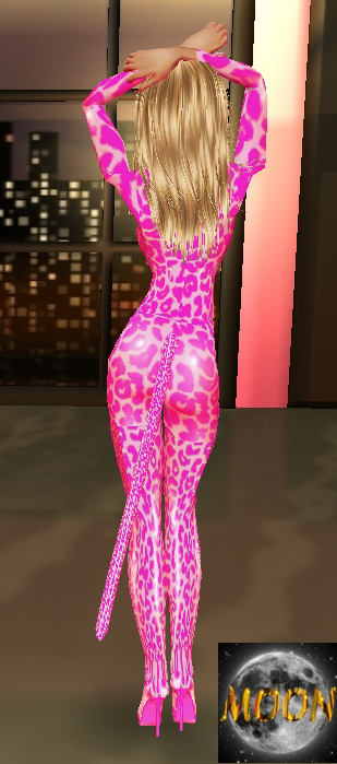 pink lepard cat suite
