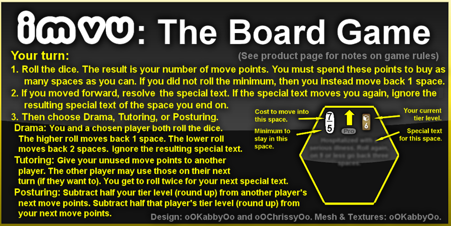 IMVU The Board Game