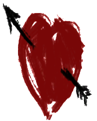 grafitti heart