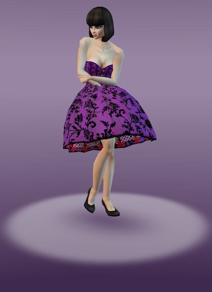 Purple-crinoline-skirt