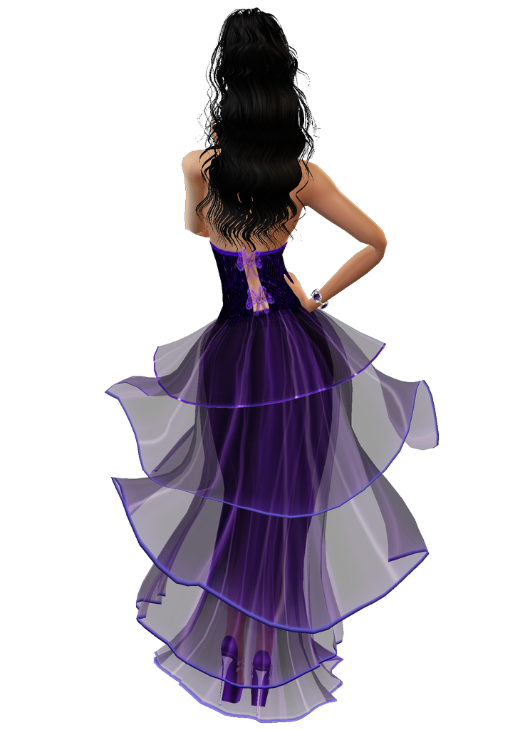Perfectly Purple Gown