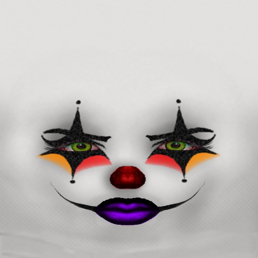 Clown - Cute Mask White