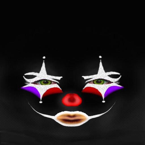 Clown - Cute Mask Black