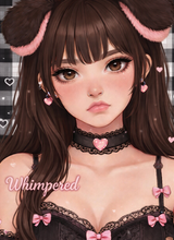 Whimpered