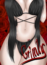 Grimly