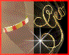 Geo Ruby Gold Pinky Left