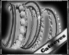 {CT}m. silver bracelete