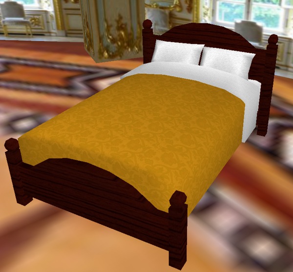 Luxury Golden Bed+Cuddle by gaf210