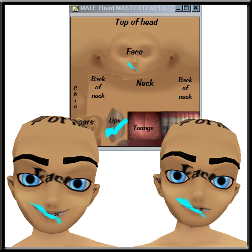 Imvu Skin Texture Map Face