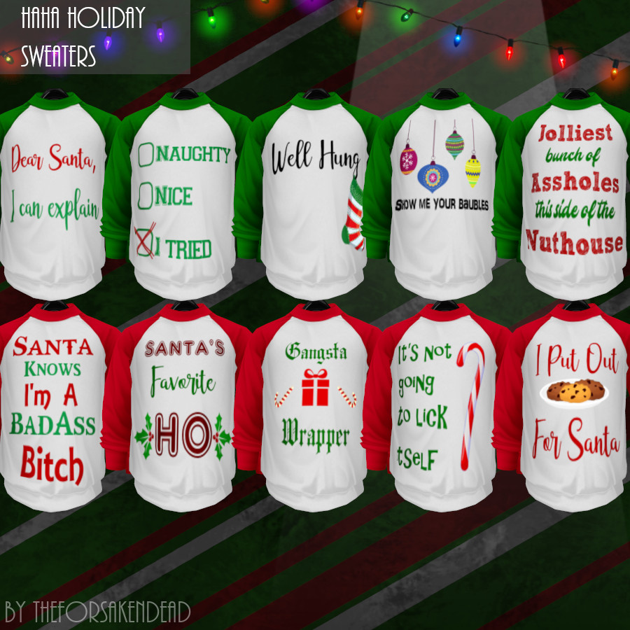 HaHa Holiday Collection - Sweaters