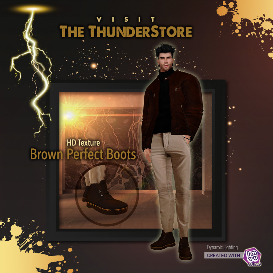 Perfect Size Brown Boots by TH! The Thunderstore