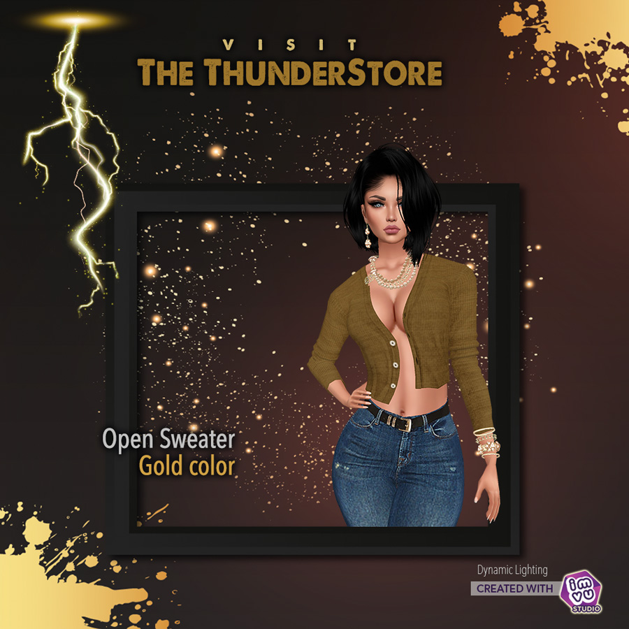 Gold Sweater by TH! The Thunderstore