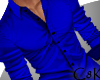 C8K Blue Collared Shirt