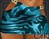 C8K Zebra Skirt RL Blue