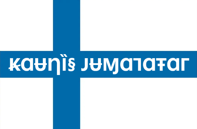 Pink Iceland Flag