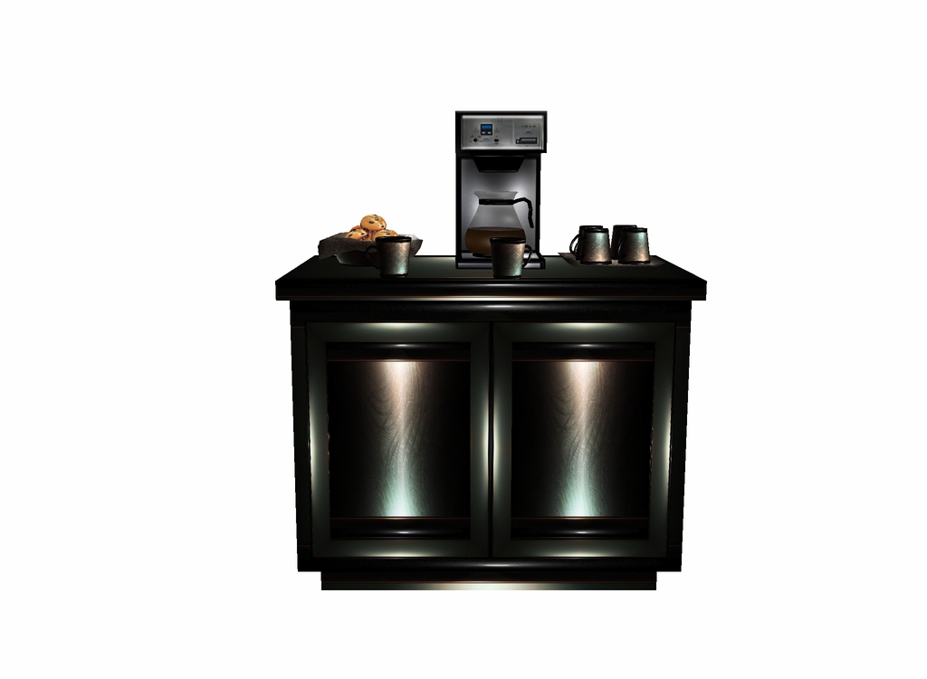 House Aura IMVU Furniture - {House Aura} Exec A Animated Coffee Machine