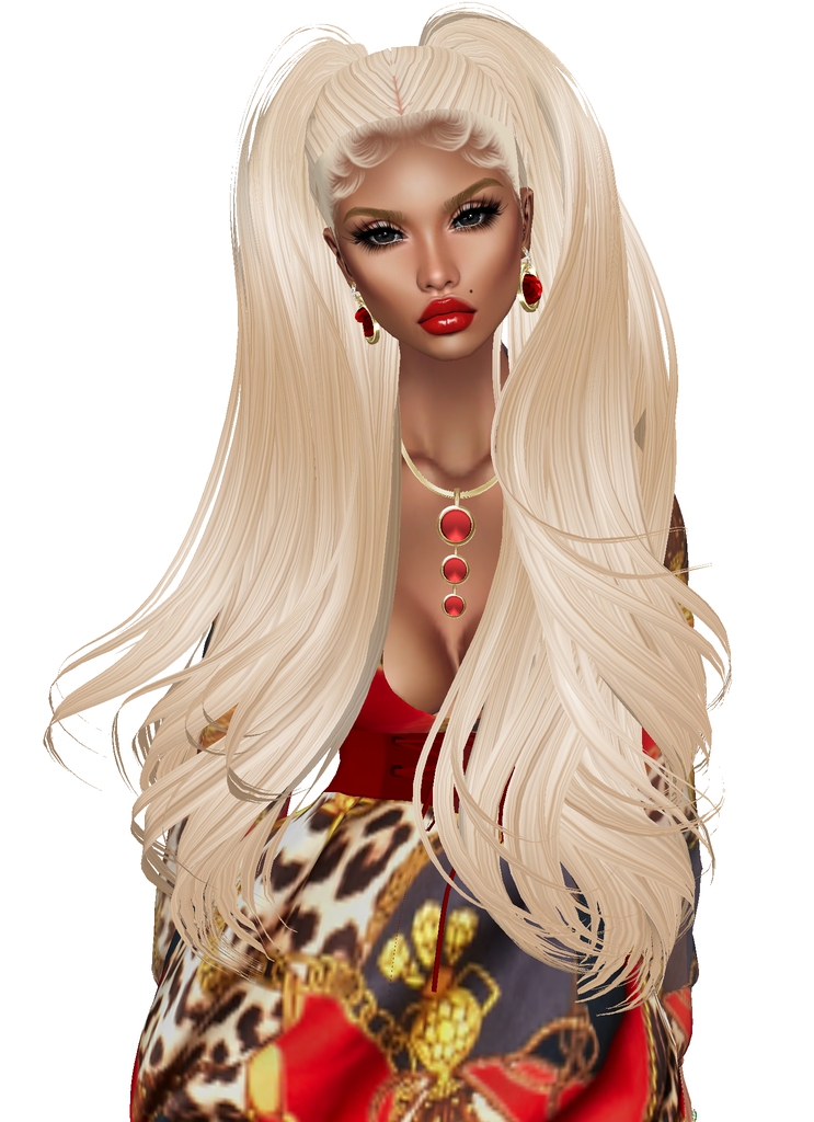 House Aura IMVU Female Hairstyle - {House Aura} Twill in Platinum Blonde