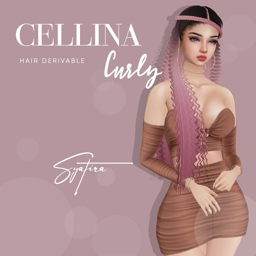Cellina Curly Hair Derivable